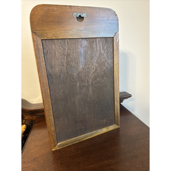 14.5"x9"x2.5" - 3 Tier Shelf Wall Hangin Wood Shadow Box VNTG Slide Panel Front - Picture 15 of 16